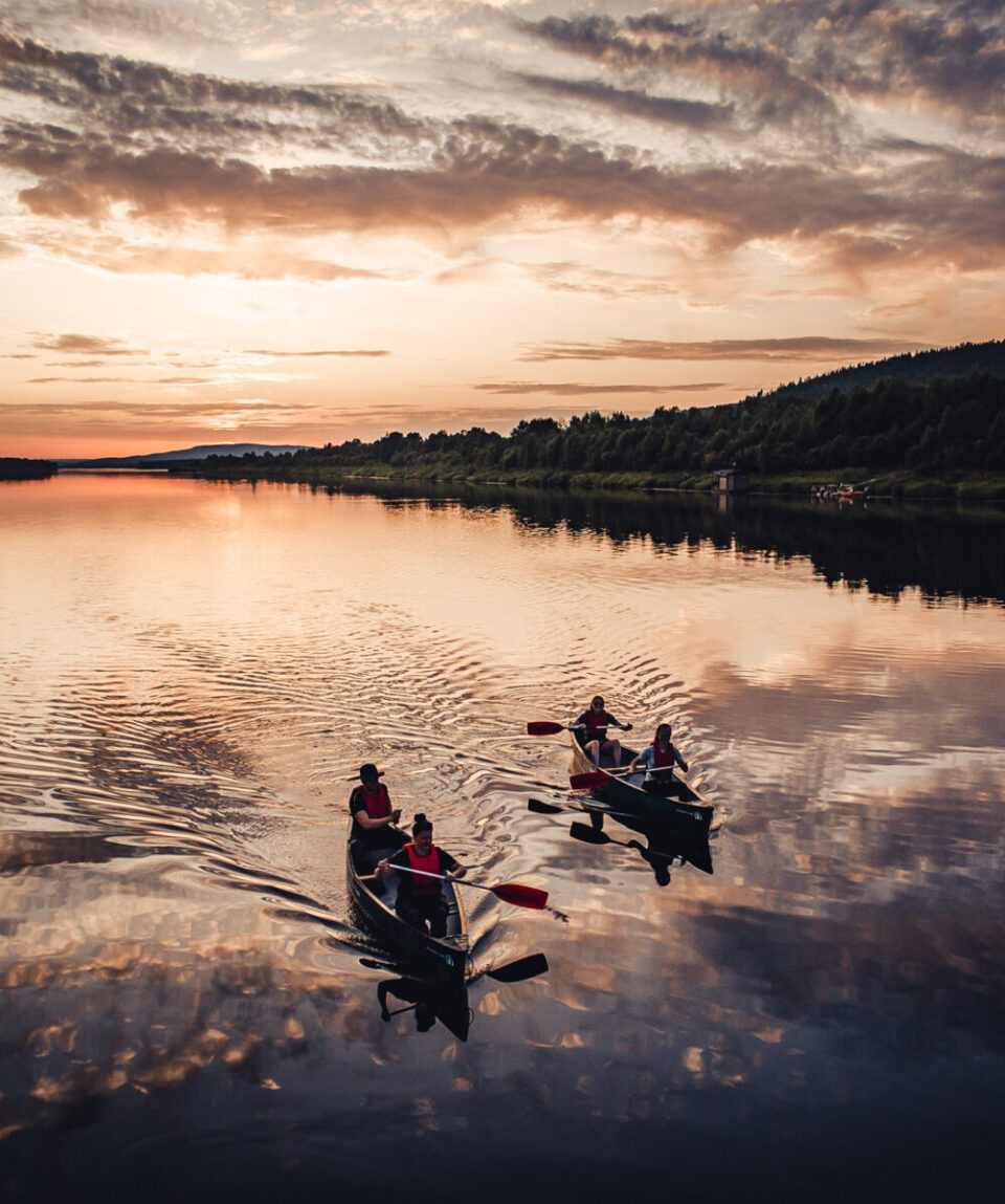 Canoeing with Happy Fox in Rovaniemi Lapland Finland (50)