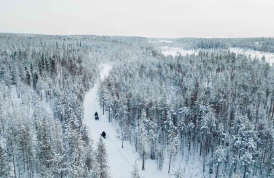 Ice Fishing Experience by Snowmobile