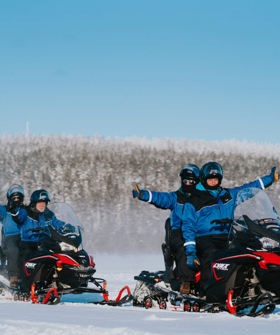 Snowmobiling Adventure in Levi10