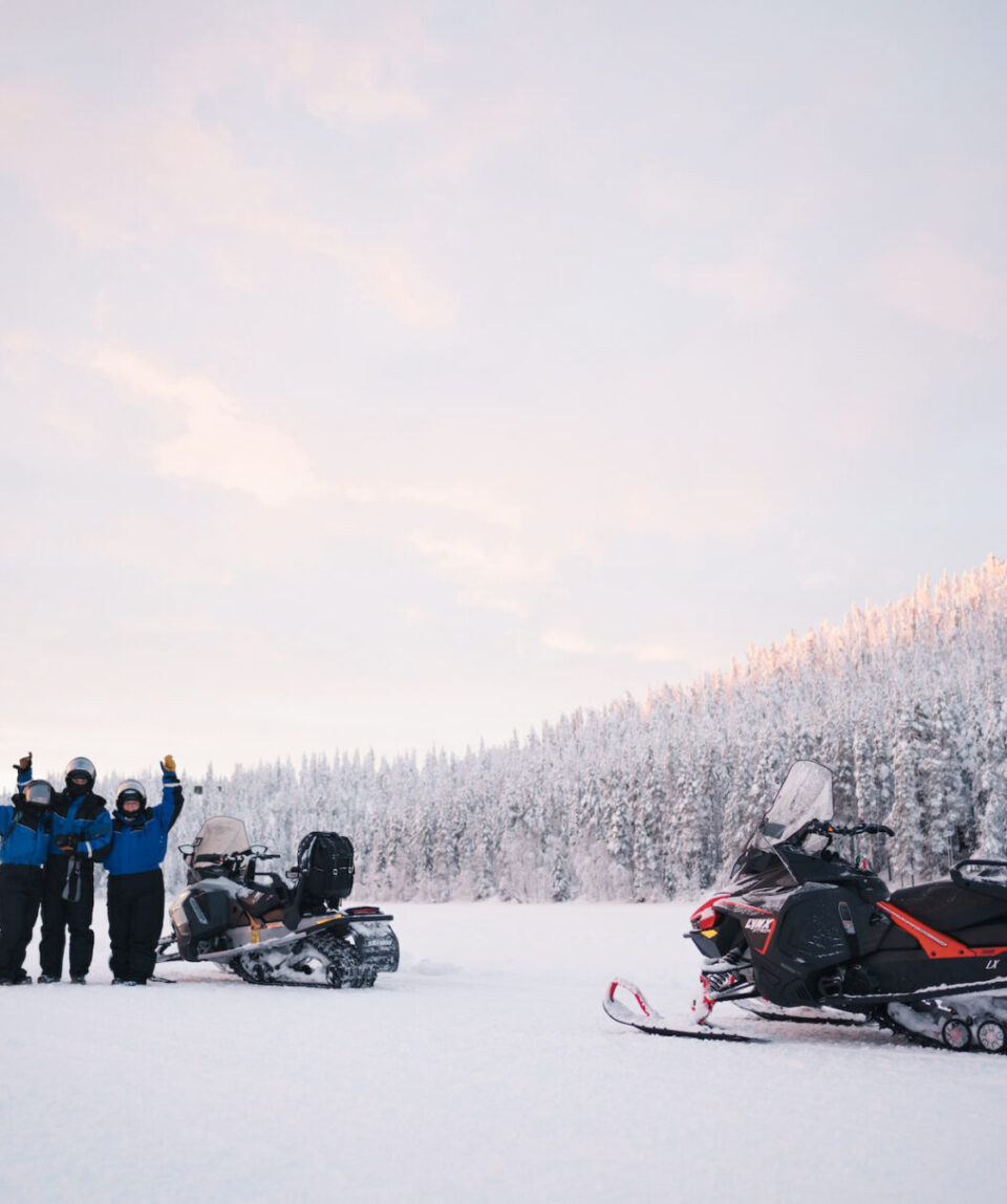 Snowmobiling Adventure in Levi4