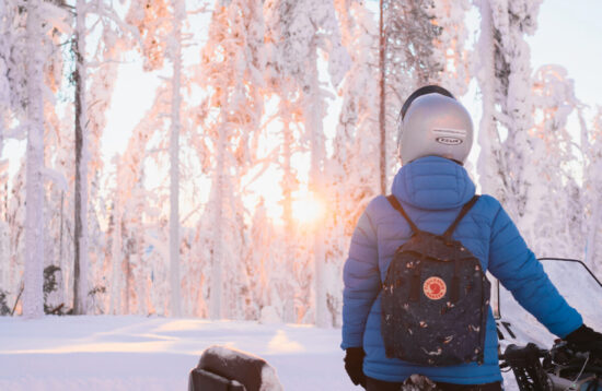 Snowmobiling Adventure in Levi