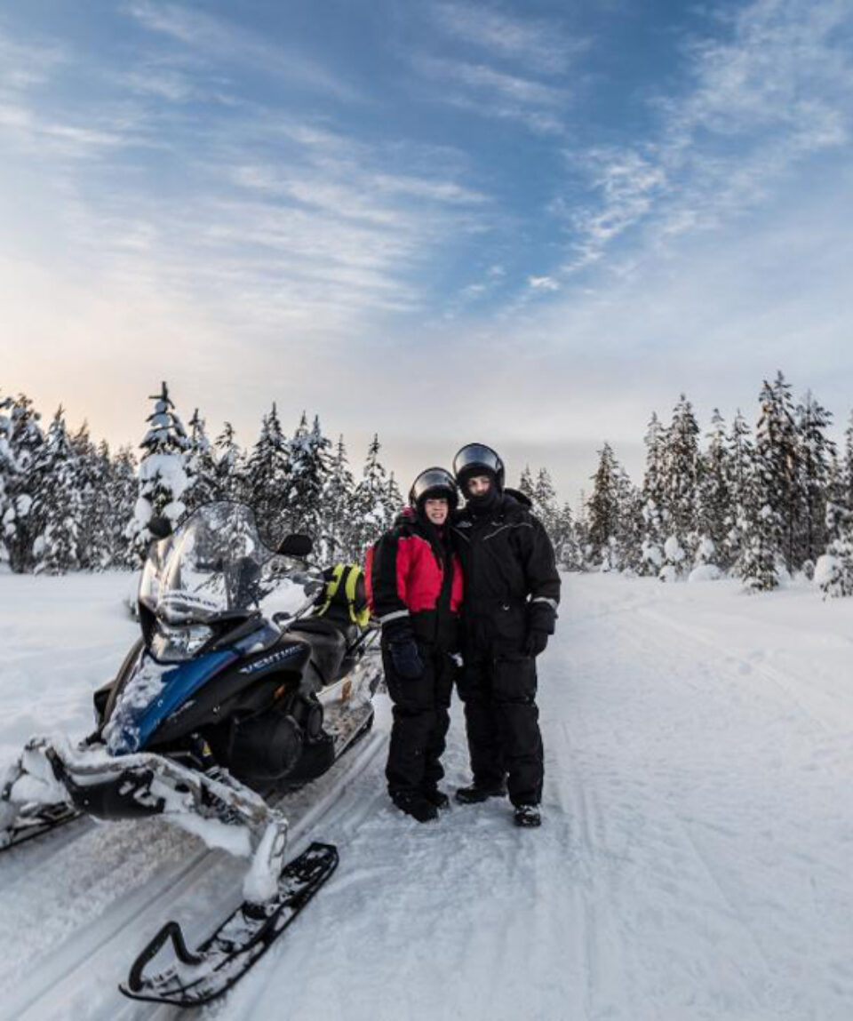 Snowmobiling Adventure in Levi6